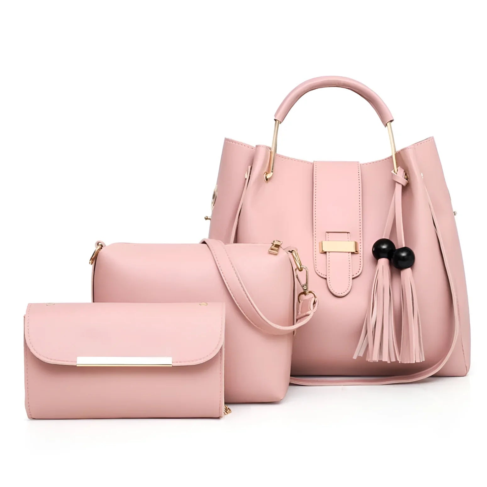 3 Piece Pink Purse orders