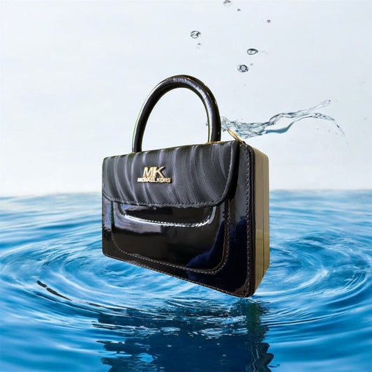 BLACK FLAP LOCK MK-LUXURY COLLECTION